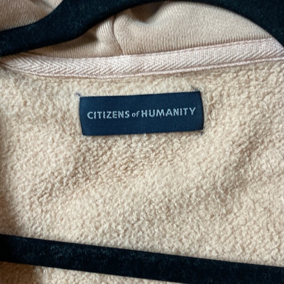 Citizens of Humanity oversized hoodie. Size small. Muted pink. - Picture 2 of 4